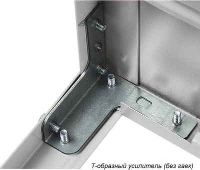 Медицинский стеллаж СТМ MS 200/100х40/6